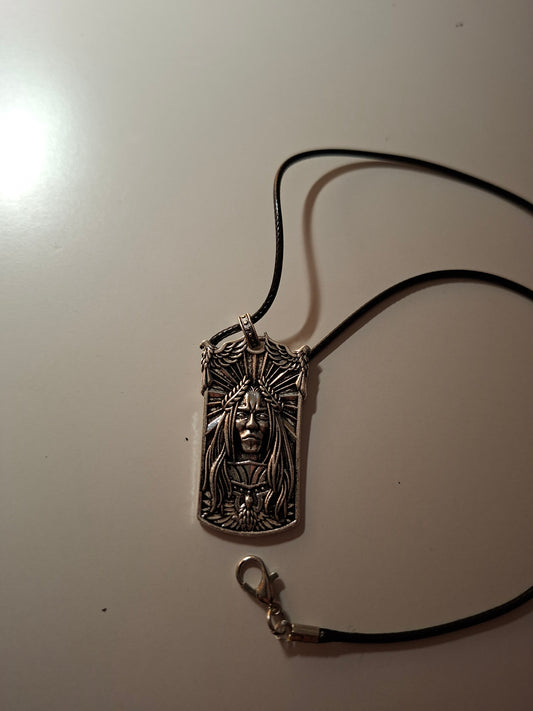 40k Metal Emperor of Mankind Necklace
